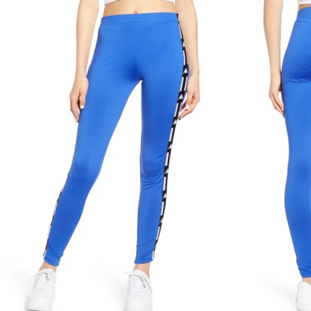 Nwot kappa leggings blue small